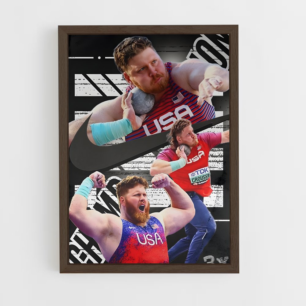 Poster Ryan crouser – affiche Athlétisme (vue 5)